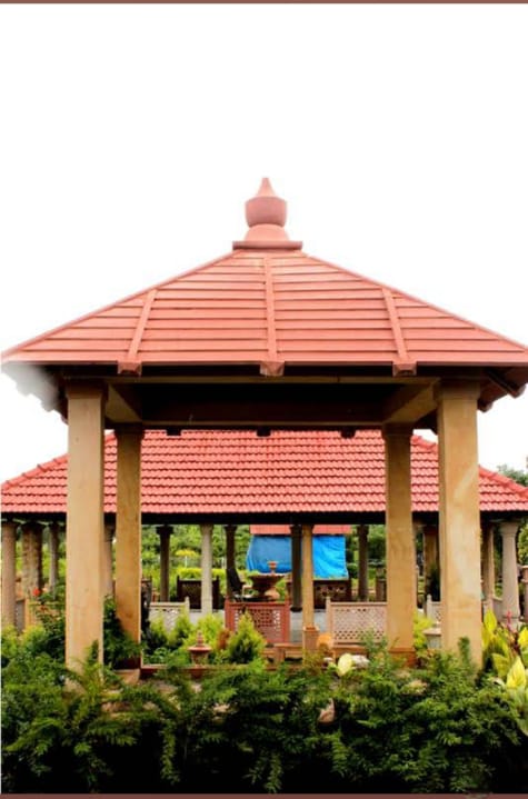 Stone Gazebo for Garden