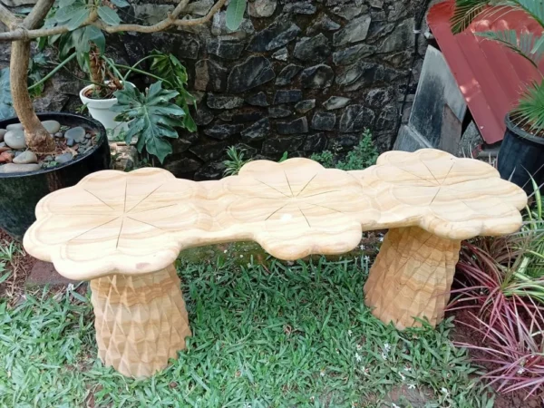 Garden Stone Bench