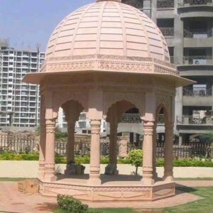 Pink Sandstone Garden Gazebo
