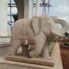 Sandstone Elephant Statue