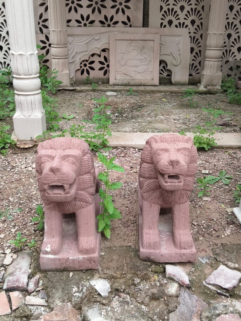 Sandstone Elephant Statue