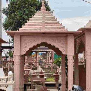 Pink Sandstone Chatri 7Ft